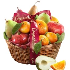 Congratulations Fruit Favorites Basket