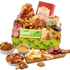 Snacking Sensation Meat, Cheese & Snack Variety Gift Box