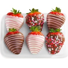 Heartfelt Dipped Strawberries - 6 Berries