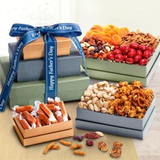 Father's Day Treasure Trove Snacks Tower