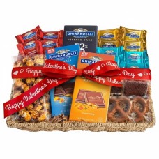 Valentine's Signature Ghirardelli Chocolate Delights Gift Basket