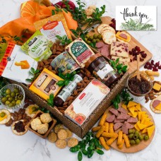 Cheese & Crackers Classic Collection Gift Box - Thank You