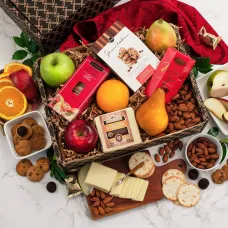 Fruit & Cheese Snacker's Gift Box