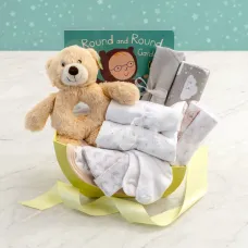 Welcome Home Baby Starter Gift Basket