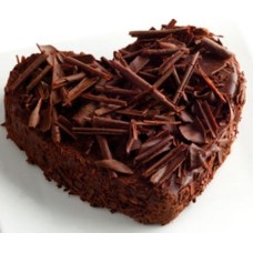 Heart Shaped Dark Chocolate Cake (1.5 kg)