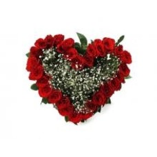 24 Roses Heart