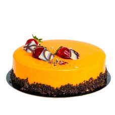 1/2 kg Almond Crocan Caramel Cake