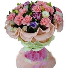 19 Carnation Bouquet To Macau
