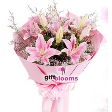 Stunning Pink Lilies to Macau