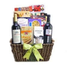 Elegant Extravaganza Wine Duo Gift Basket