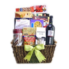 Elegant Extravaganza Wine Gift Basket
