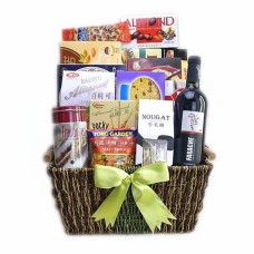 Elegant Extravaganza Wine Gift Basket
