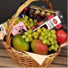 Fruit Basket with sweets