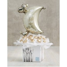 Love You To The Moon Edible Arrangement (Standard)