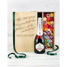 Bubbly Lindt And Rose Crate