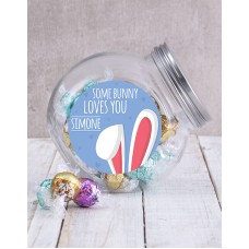 Personalised Some Bunny Loves You Candy Jar (Nougat)