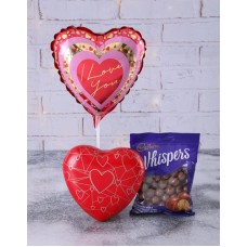 Whisper To Me Softly Balloon Hamper