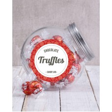 Lindt Chocolate Ball Candy Jar (30 Lindt Balls)