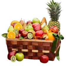 Organic Festival Of Fruit Basket