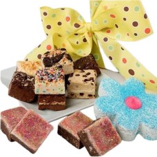 Flower Power Brownie Bites