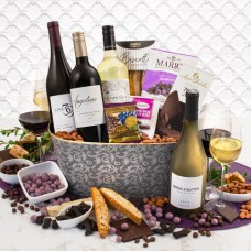 California Wine Quartet Gift Basket