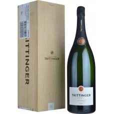 Taittinger Brut Reserve NV Champagne Jeroboam 3 litre in Wood Box