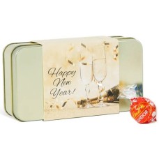 Assorted LINDOR Truffles New Year Gift Tin (12-pc, 5 oz)