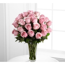 TWO DOZEN PINK ROSES
