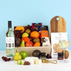 Fruit Basket & White Wine