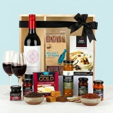 Random Harvest Gourmet Hamper with Wine