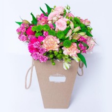 Pamper Me Pink Box Bouquet