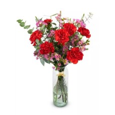 Bouquet of red carnations – Nancey (Small)