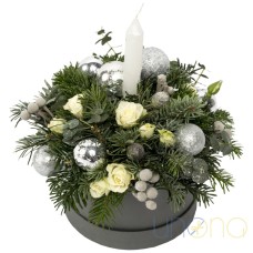 Silver Paint Arrangement