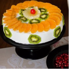 Kiwi And Orange Fruit Cake (1 Kg)
