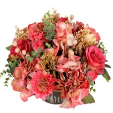 Biedermeier 32 cm Pink - cherry