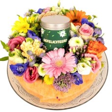 Please note that this is a licorice crayons (These flowers are16 cm and have a glazed edge and a glass drop)