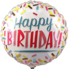 Happy Birthday pastel Helium Balloon (Happy birthday pastel balloon)