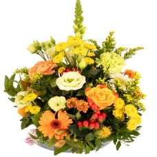 Flower arrangement millefleur approx. ↔ 25 cm to ↨ 30 cm (Millefleur medium flower arrangement)