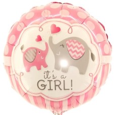 It's a girl helium balloon (Helium balloon Birth of a baby girl)