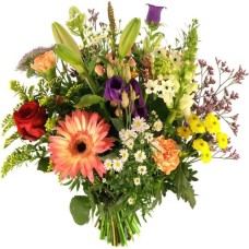 Seasonal bouquet Field-picked variegated (Field-picked medium variegated seasonal bouquet)