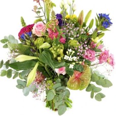 the Secret Garden particularly colorful (Medium bouquet The Secret Garden)