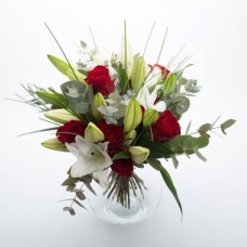 Lilies And Red Roses (Small)
