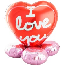 I love you balloon gift