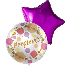 Congratulations balloon duo