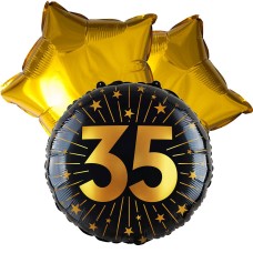 Balloonbouqet 35th birthday