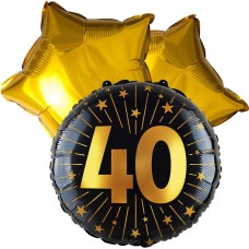 Balloonbouqet 40th birthday