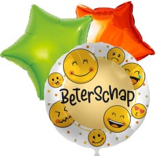 Balloon bouquet get well soon Smiley