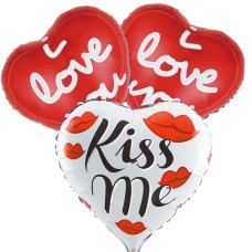 Balloon bouquet Kiss me!