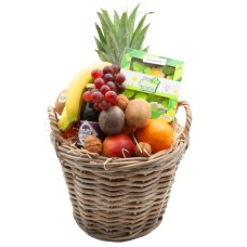 Fruit basket well done treat