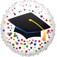 Graduation confetti balloon